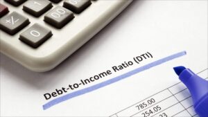 Debt to income ratio